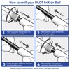 Pilot Heat of the Middle Line Frixion/Friction Erasable Pen 0.7