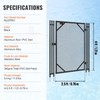 VEVOR Pool Fence, 4 x 2.5 FT Pool Gate for