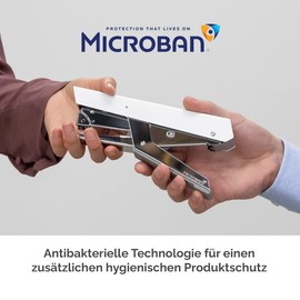 Fellowes Metal Stapler LX890 No Staple Jam with Anti-Bacterial Protection Bypass Stapling Up to 40 Sheets