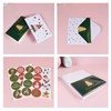24pcs Cute Merry Greeting Cards with Elegant Envelopes for Holiday