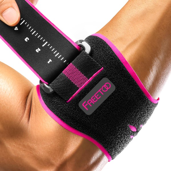 FREETOO Lightweight Elbow Bandage Tennis Elbow Bandage, Elbow Bandages Men