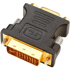 DTECH DVI Male to VGA Female Adapter DVI-I 24+5 to VGA HD15 Converter with Gold Plated Connector
