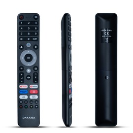 Dakana Remote Control for OK Saba and Peaq Remote Control UHD LED TV - OTV 32GH-5023C - 40GF-5023C - 43AU-5023C - 50AU-5023C