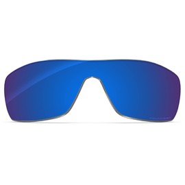 Tintart Performance Replacement Lenses Compatible with Oakley Batwolf OO9101 Polarized Etched-Sapphire Blue