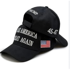 Trump MAGA, 45-47 Baseball Cap Make America Great Again One Size