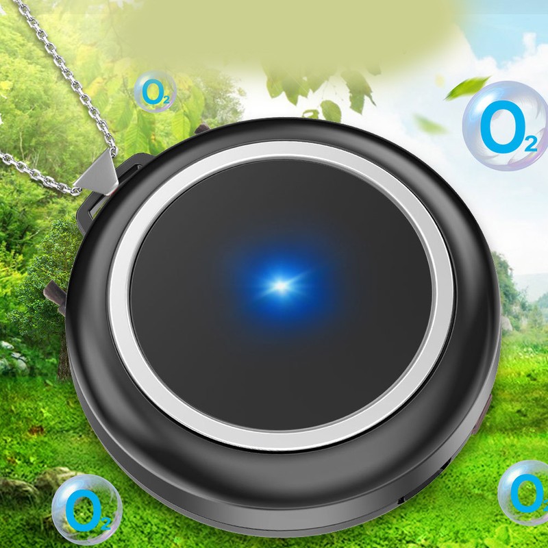 Anion Air Purifier Necklace Wearable Mini Negative Ion Air Freshener