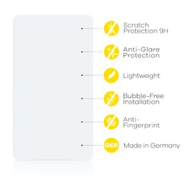 upscreen Anti-Glare Protective Glass for Casio G-Shock GW-5000-1JF Protective Film Matte Glass Film [Matte, 9H Armoured Protection, Anti-Fingerprint]