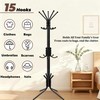 Outspurge Metal Coat Rack, Freestanding Coat Tree & Hall Tree