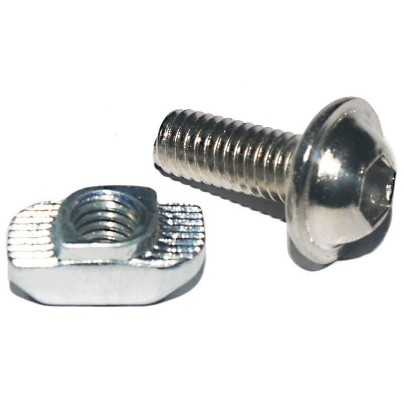 Fullerkreg - 8 x angle 20 x 20 groove 6