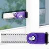 Window Security Slide Lock - Anti-Opening Fixed Lock Security