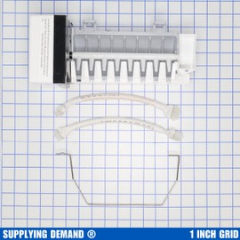 Supplying Demand W11517113 R600a Spark Proof Ice Maker Assembly Kit Replaces ECKMFEZ2, W10365049