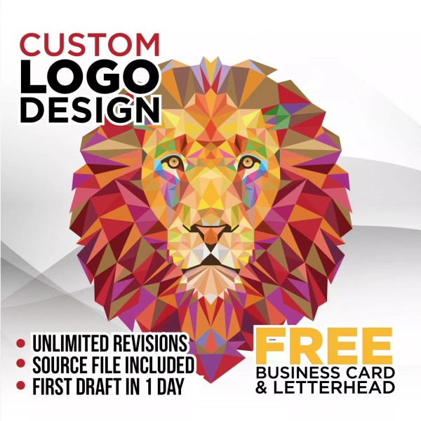 CUSTOM LOGO DESIGN: Professional Service, Business card and Letterhead FREE