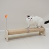 PETKARAY Horizontal Scratching Post, 30" Sisal Cat Scratch Post, Large