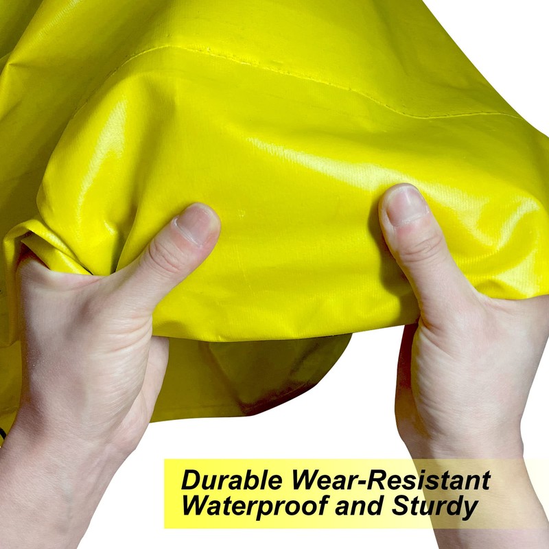 Leak Diverter Tarp with Hose 5' X 5' Roof Leak