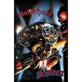 Motorhead Bomber Fabric Flag 66 x 105 cm
