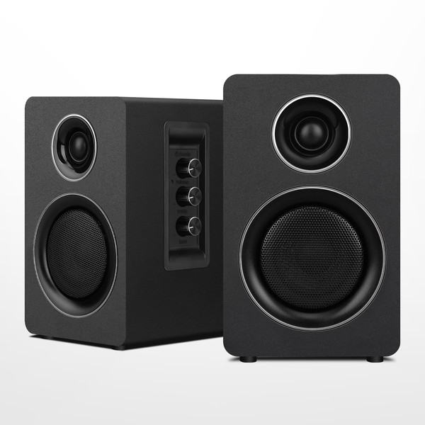 Computer Speakers for Desktop PC, Active Bookshelf Speaker with 3‘’