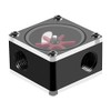 Water Flow Meter, 6 Impeller 3 Ways Flow Meter Indicator