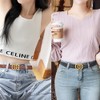 EOQIFJM - Cinturón de piel clásico para mujer, cinturones de