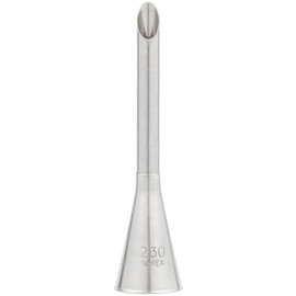 Ateco 230 2 7/8" Bismark Metal Piping Tip - Great for filling donuts, cupcakes, elclairs, and other pastries