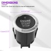 Unbranded For Ford Edge Fusion 2015-2020 Start Stop Ignition Switch
