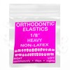 Clear Non-Latex 100 counts, Intraoral Elastic Bands Orthodontic Elastics Dental