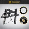 Dasbecan Front Right Passenger Side Window Regulator with 2-Pin Motor