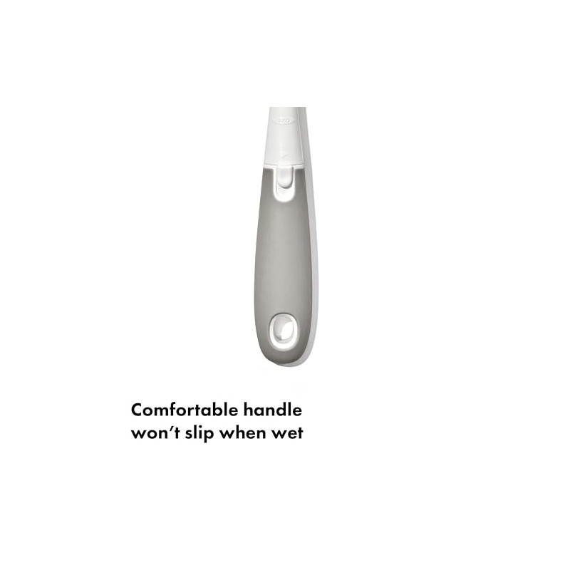 OXO Tot 62122400 Juego Cepillos para Biberones, Gris, 2 Piezas,
