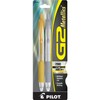 PILOT G2 Metallics Refillable & Retractable Rolling Ball Gel Pens,