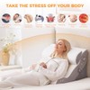 Ruqmuis 3PCS Wedge Pillow Set for After Surgery, Adjustable Back