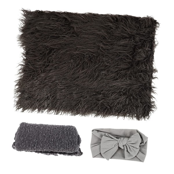 MERRYHAPY 1 Set Newborn Photography Props Set Swaddle Wrap Headband