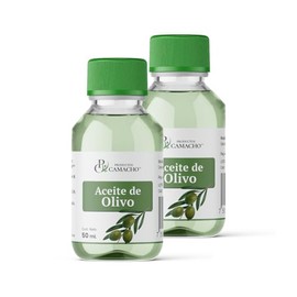 Productos Camacho- Aceite de Oliva (2 pack 50ml)-Hidratante, facial, corporal, cabello