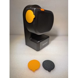 ZWO TPU _ ZWO Seestar S50 Smart Telescope Flexible Lens Cap Dust Cover Orange Black - Black