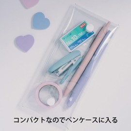 Max HD-10P 15-Sheet Compact Mini Stapler (Dull Lavender)