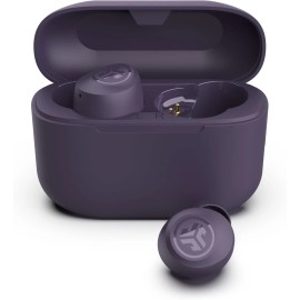 Jlab Go Pop+ True Wireless Bluetooth Earbuds & Charging Case - Violet, App Suppo