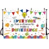 MEHOFOND 7x5ft Welcome Back to School Backdrop Everyone has a