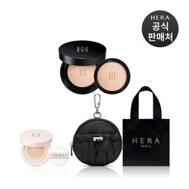 Hera Black Cushion Foundation Duo SPF34/PA++ [Main Product 15g + Refill 15g] / 헤라 블랙쿠션 파운데이션 듀오 SPF34/PA++[본품15g+리필15g]