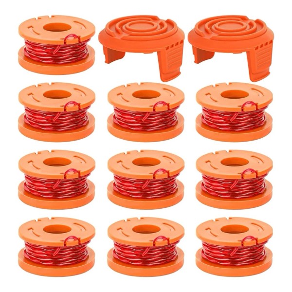 SODIAL Trimmer Spool Line for ,12 Pack WA0010 Edger Spools