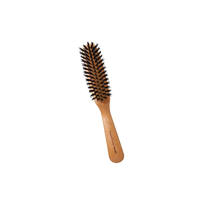 Bess Natural Luster 100% Natural Boar Hair Brush, Brushing Brush,