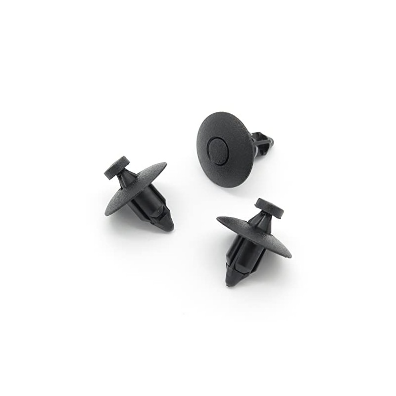 VVO Fasteners Black Plastic Clips Boot Mat and Interior Trim