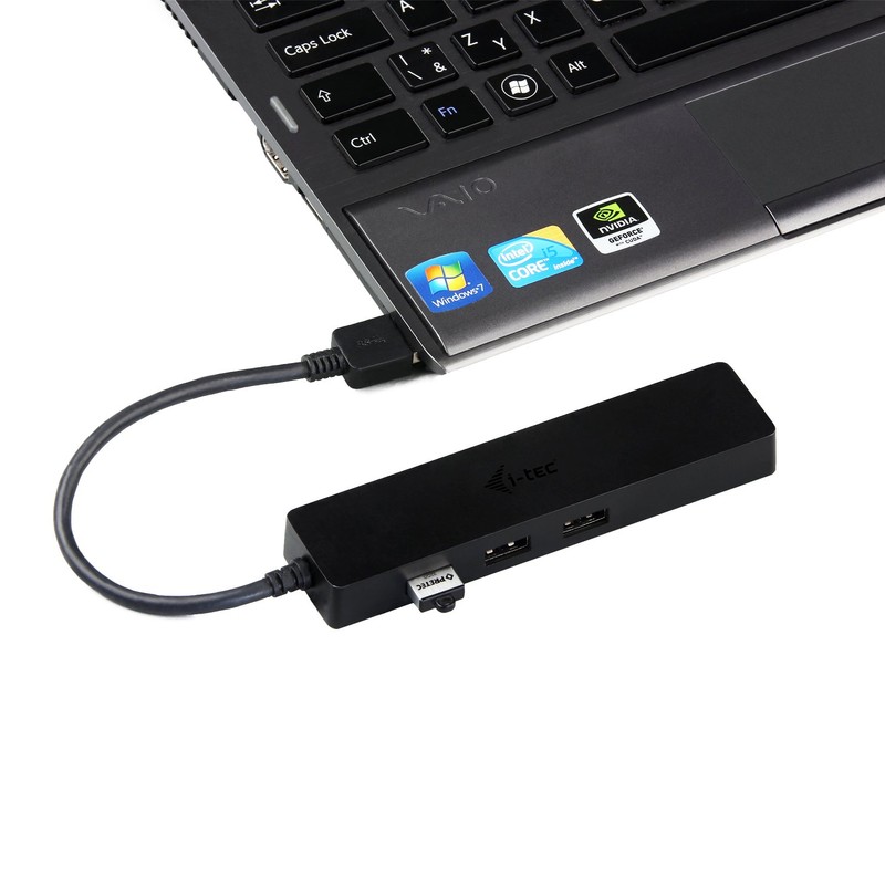 i-tec USB 3.0 Slim HUB 3 Port + Gigabit Ethernet