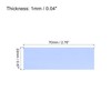 sourcing map 2 Pack M.2 Thermal Pad 70x22x1mm for Pc