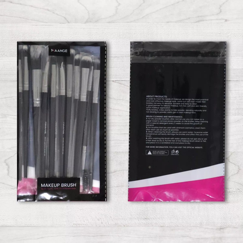 Maange Set Brochas Maquillaje Profesional Ojos 13 Brochas Maange