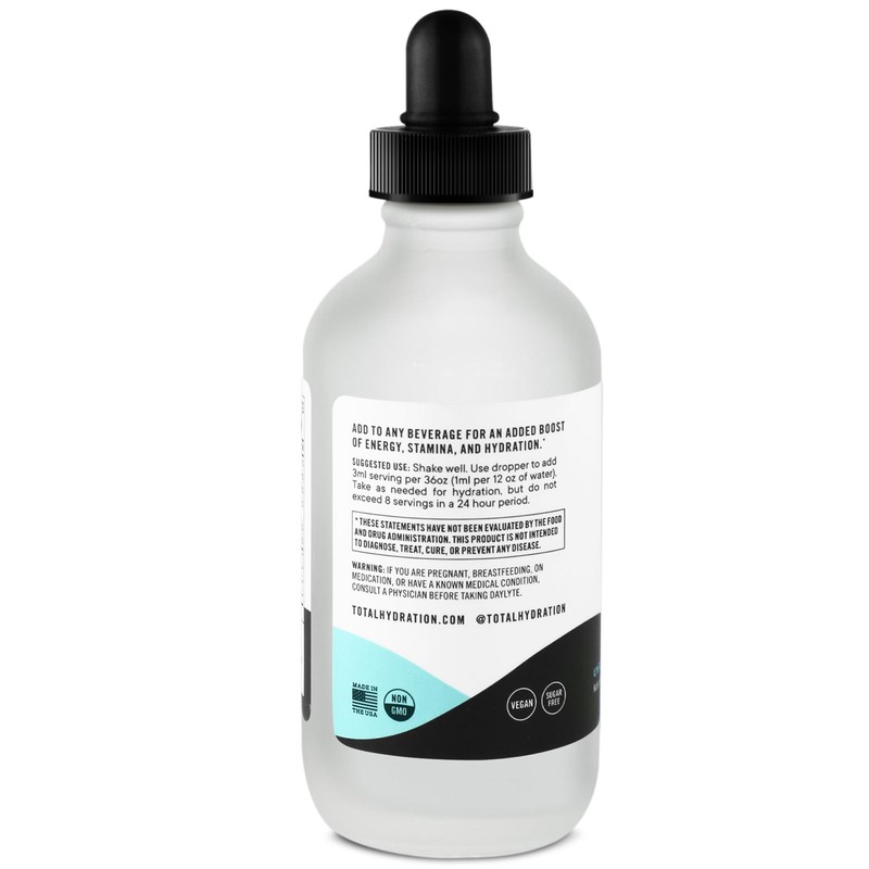 Daylyte Electrolyte Drops, Unflavored, Sugar Free Daily Hydration Supplement with