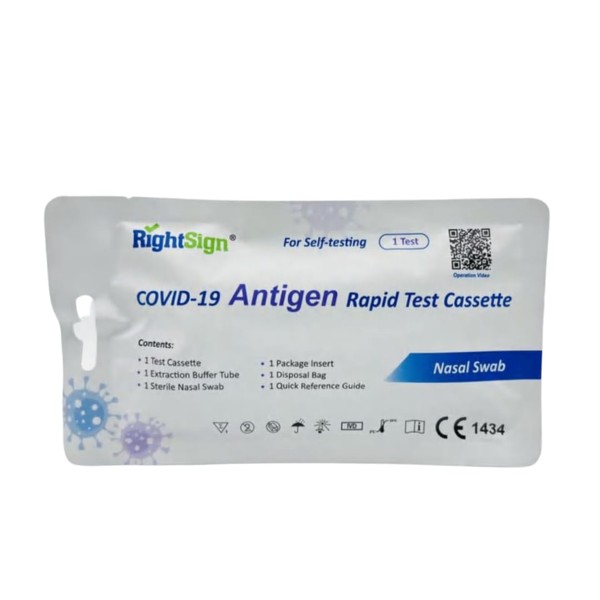 RightSign Antigen Quick Test Covid19 for Laymen (Pack of 20)
