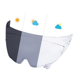 PSLER Photochromic Atlas 3.0 4.0 Helmet Visor Atlas 4.0 Face Shield Atlas 3.0 Tinted Visor Replacement for Atlas 3.0 4.0,Photochromic