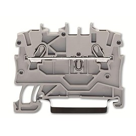 WAGO Kontakttechnik TopJob 4045454966768 2L Feed-Through Terminal Block 2000-1201 1qmm Grey