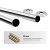 VANCOCO Pipe Tails Antique Brass 15mm X 300mm Radiator Pipe