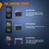 Nilight NAV/ANC Rocker Switch 7Pin Navigation Anchor Lights Toggle On
