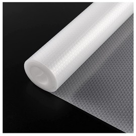 Zindoo Drawer Mat 30 x 600 cm Non-Slip Mat Non-Slip Film Cut to Size Protector for Drawer Shelf in Cupboard Protection Against Scratches and Moisture Transparent