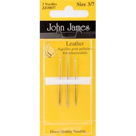 Colonial Needle Agujas de Piel Surtidas 3/Pkg